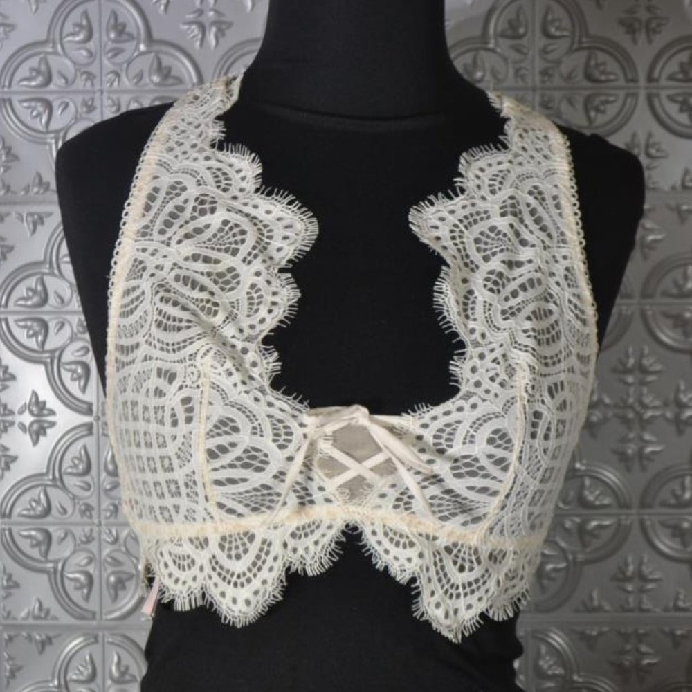 Victoria's Secret Lace Bra Bralette Longline